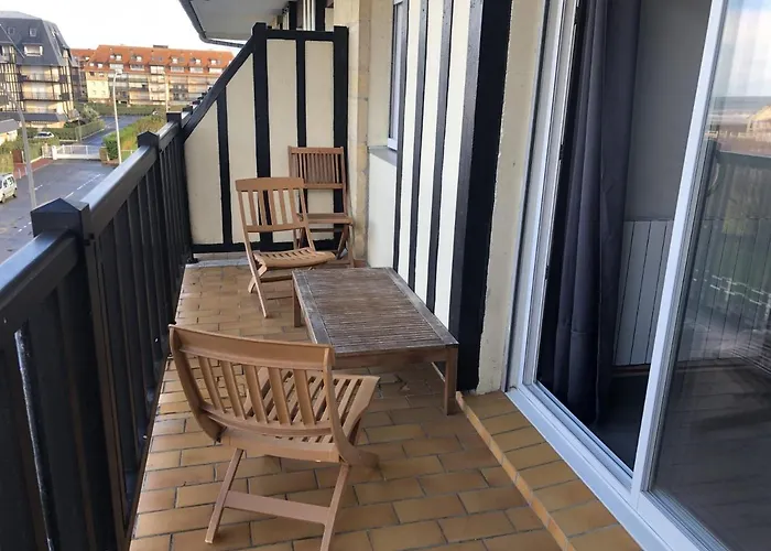 2 Pieces Avec Balcon A Deux Pas De La Plage, Wifi Et Parking - Fr-1-712-26 דירה וילר-סור-מר
